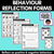 1 for Behaviour Consequence Reflection Forms | Positive & Negative Behaviour Choices