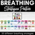 1 for Rainbow Breathing Exercises for Kids - Mindful Breathing Strategies Posters