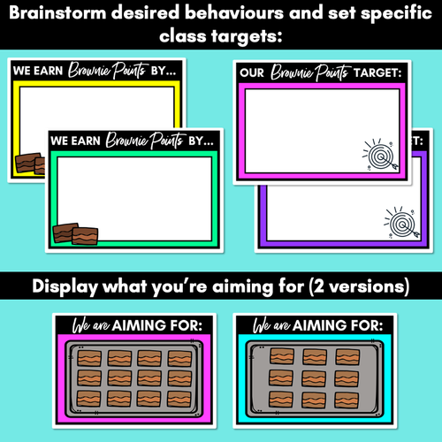 Resource preview 2 for Brownie Point Class Reward System | Whole Class Reward