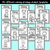 3 for Calming Strategies for Children - Black and White Student Templates