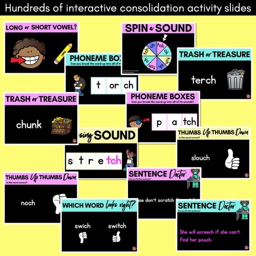 Resource preview 4 for Consonant Sound CH PowerPoint | CH TCH