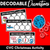 2 for Christmas Activities Kindergarten | CVC Word Mats