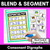1 for Blend & Segment Consonant Digraph Words - Sound Button Cards + Segmenting Mats