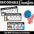 1 for Christmas Phonics Activities - Consonant Digraphs QU NG Word Mats