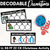 1 for Christmas Phonics Activities - Consonant Digraphs LL SS FF ZZ CK Word Mats
