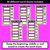 2 for Consonant Digraph Word Chains for Beginning, Middle & End Sounds-Decodable Activities 