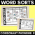 1 for CONSONANT PHONEME R WORD SORT