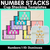 1 for Number Stacks - Cup Stacking Templates - Numbers 1-10 - DOMINOES