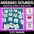 1 for Missing Sound Task Cards- Phonemic Awareness with CVC Words