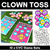 1 for CLOWN TOSS | CVC Phonics Game