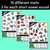 4 for I SPY for CVC Words - Kindergarten Phonics Templates