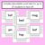 3 for READ THE ROOM - Decodable Words Phonics Activity - CVC Mixed Words