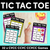 1 for TIC TAC TOE GAME for CVCC CCVC CCVCC Words - No Prep Phonics Game