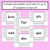 3 for READ THE ROOM - Decodable Words Phonics Activity - CVCC CCVC Short I Words 