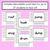 3 for READ THE ROOM - Decodable Words Phonics Activity - CVCC CCVC Short U Words