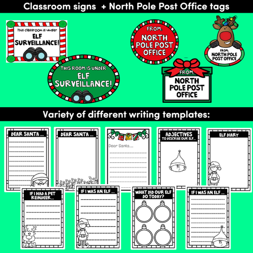 Resource preview 5 for Christmas Elf Activities