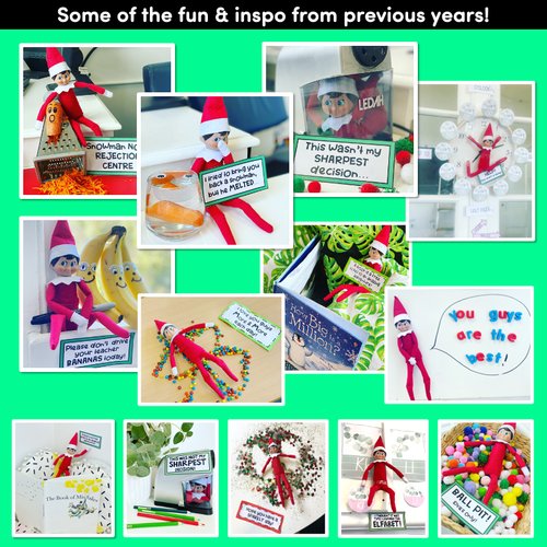 Resource preview 3 for Christmas Elf Activities