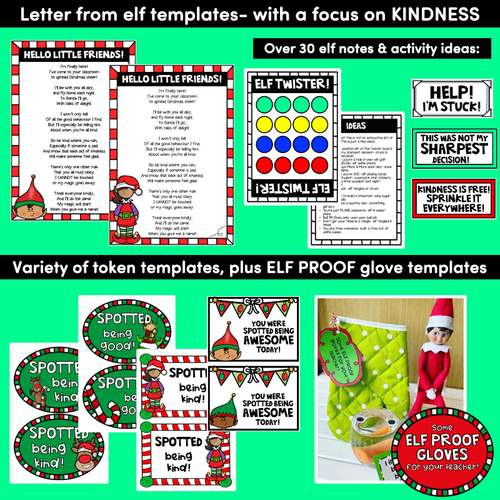 Resource preview 4 for Christmas Elf Activities