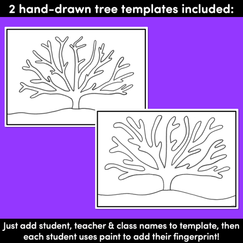 Resource preview 3 for End of Year Class Fingerprints Templates