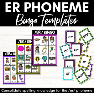 ER SOUND BINGO