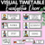 1 for EUCALYPTUS CLASSROOM DECOR Visual Timetable