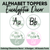 1 for EUCALYPTUS DECOR Alphabet Toppers