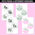 2 for EUCALYPTUS DECOR Alphabet Toppers