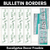 1 for EUCALYPTUS DECOR Bulletin Borders