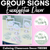 1 for EUCALYPTUS DECOR Group Signs Freebie