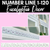 1 for EUCALYPTUS DECOR Number Line 1-20