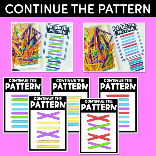 Resource preview 3 for FINE MOTOR KINDERGARTEN ACTIVITIES | POPSICLE STICKS