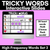 1 for High Frequency Heart Word Digital Practice Slides - INTERACTIVE - Set 2