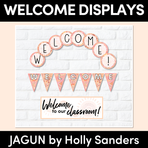Resource preview 1 for WELCOME SIGNS & BUNTING - The Jagun Collection