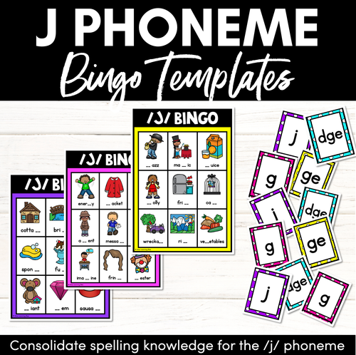 Resource preview 1 for J SOUND BINGO