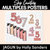 1 for MULTIPLES & SKIP COUNTING POSTERS - The Jagun Collection