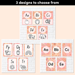 ALPHABET POSTERS - The Jagun Collection