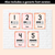 2 for NUMBER POSTERS - The Jagun Collection