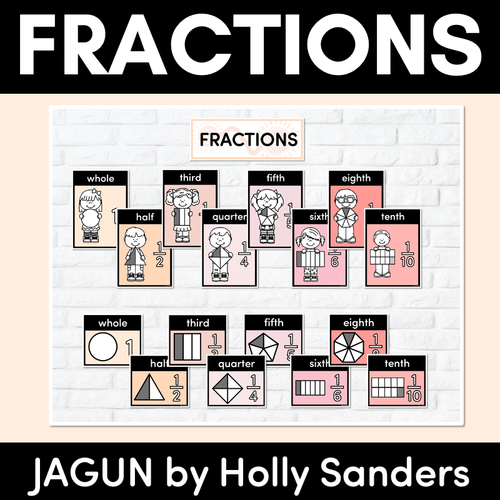 Resource preview 1 for FRACTIONS POSTERS - The Jagun Collection