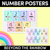 1 for NUMBER POSTERS - The Kasey Rainbow Collection