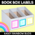 1 for BOOK BOX HOLDER EDITABLE LABELS- The Kasey Rainbow Collection - Rainbow Buds