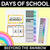 1 for DAYS OF SCHOOL DISPLAY- The Kasey Rainbow Collection