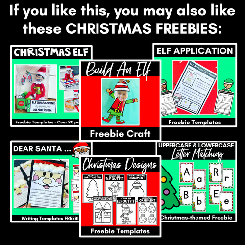Resource preview 3 for Christmas Coloring & Design Pages FREEBIE
