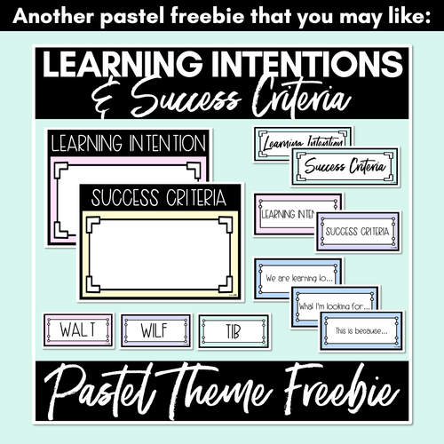 Resource preview 4 for Gradual Release of Responsibility Posters [ I Do You Do We Do ] - Pastel Decor FREEBIE