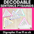 1 for LL SS FF ZZ CK WORDS - Decodable Sentences Pyramids - Phonics Fluency
