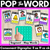 1 for LL SS FF ZZ CK WORDS POPPIT TASK CARDS - Phonemic Awareness + Word Mapping