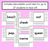 3 for READ THE ROOM - Decodable Words Phonics Activity - Long Vowel E Words 