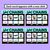 3 for Long Vowel O Word Chains for Beginning, Middle & End Sounds - Decodable PowerPoint 