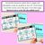 4 for READ THE ROOM - Decodable Words Phonics Activity - Long Vowel U Words 
