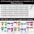 3 for Rainbow Breathing Exercises for Kids - Mindful Breathing Strategies Posters