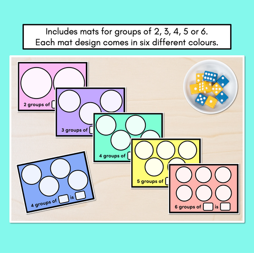 Resource preview 3 for Circles and Spots Multiplication Activity